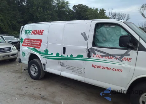 2020 Chevrolet Express Cargo Rwd 3500 Regular Wheelbase Wt from USA, damaged, VIN 1GCZGGFG9L1171926